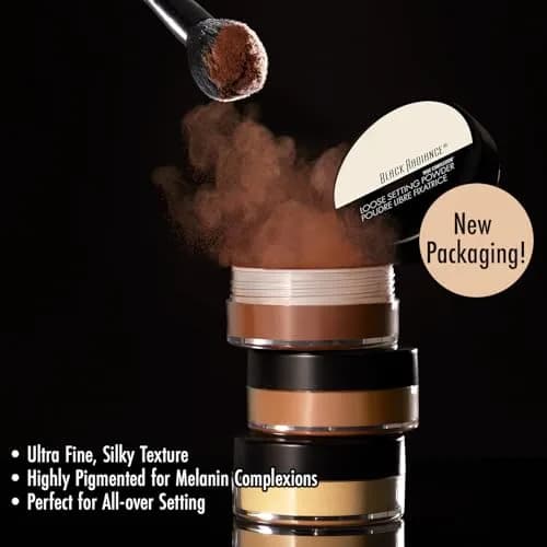 Black Radiance True Complexion Loose Setting Powder Honeymoon 18.14 g (0.64 oz) | Sets Makeup for All Day Wear thumbnail 2