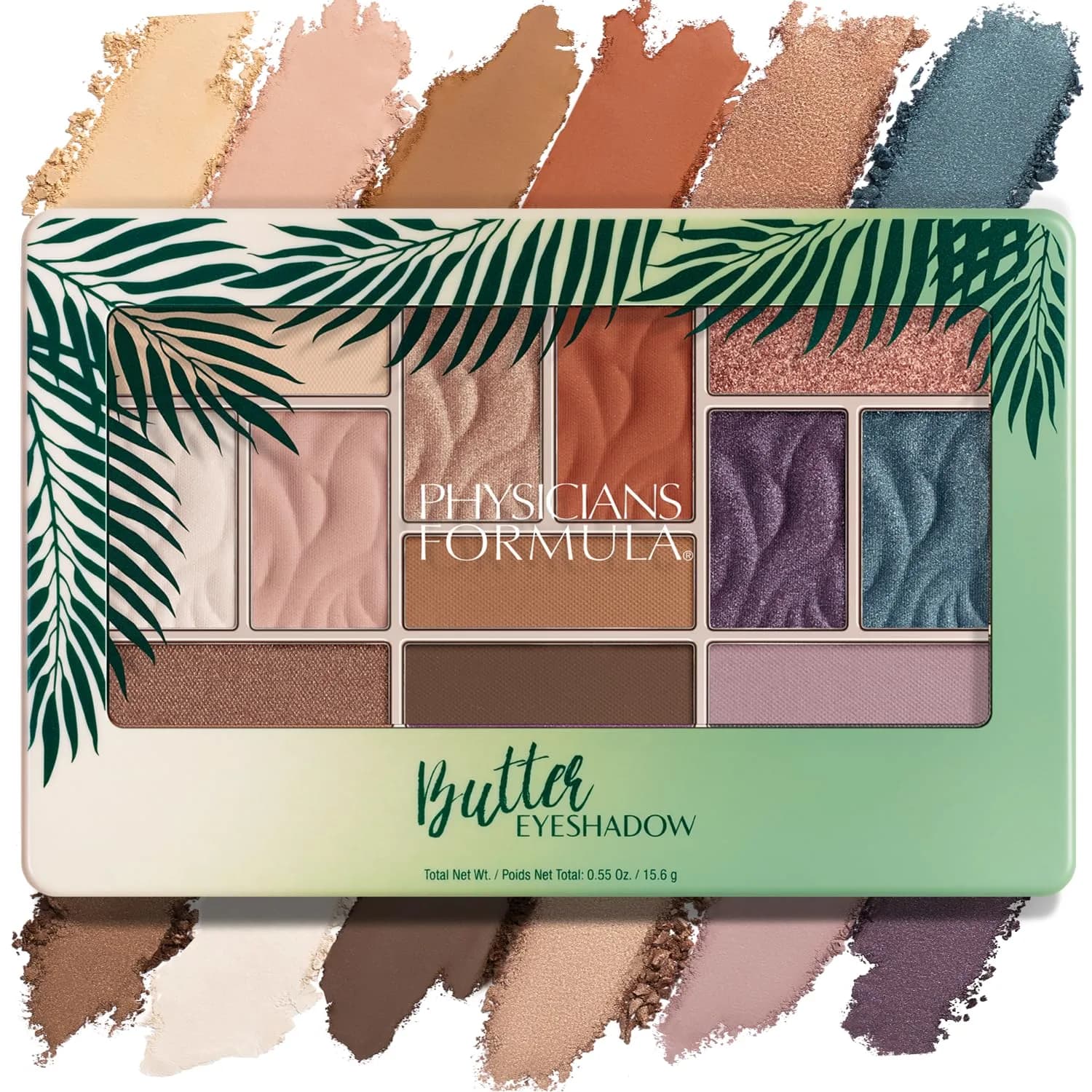 Physicians Formula Murumuru Butter Eyeshadow Palette Tropical Days | 12 Ultra-Creamy Shades