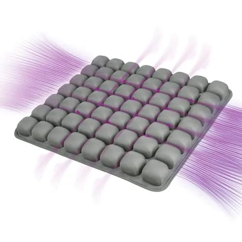 SUNFICON Inflatable Car Seat Cushion 18"x16"x1'' Gray | Pressure Relief & Support thumbnail 2