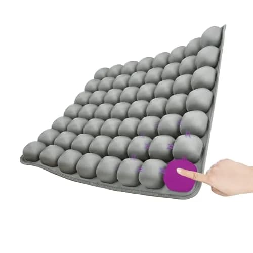 SUNFICON Inflatable Car Seat Cushion 18"x16"x1'' Gray | Pressure Relief & Support thumbnail 3