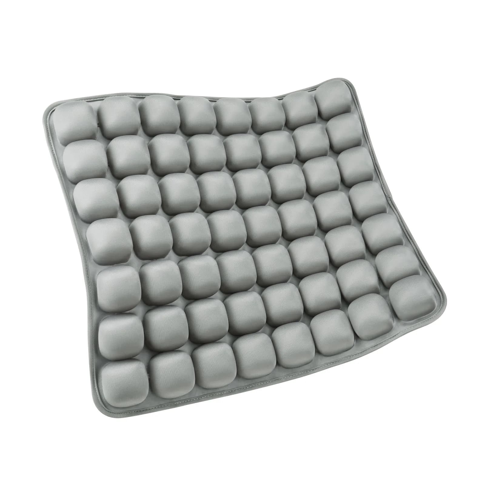 SUNFICON Inflatable Car Seat Cushion 18"x16"x1'' Gray | Pressure Relief & Support - main product image