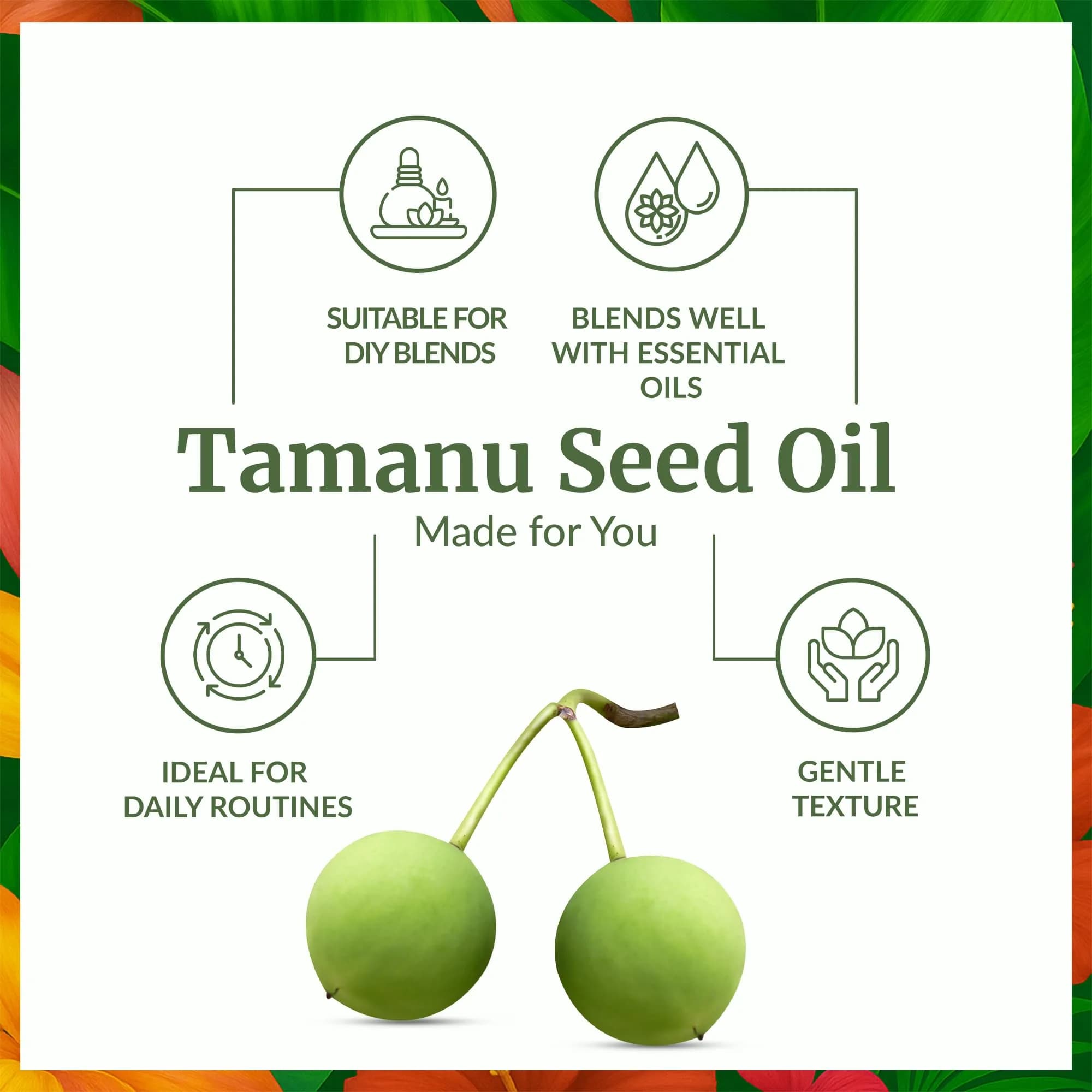 SVA Organics Tamanu Carrier Oil - 16 Fl Oz (473 ml) - Pure & Natural - view 3