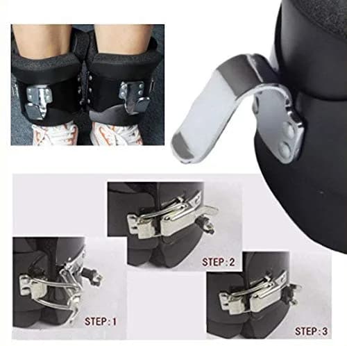 Sutekus Anti Gravity Inversion Boots | Hang Upside Down for Back Pain Relief & Core Fitness thumbnail 6