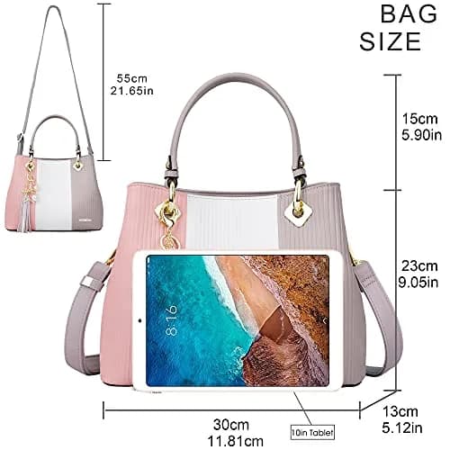 Pomelo Best Top-Handle Handbag for Women with Multiple Pockets | Stylish & Spacious (70-120 chars) thumbnail 7