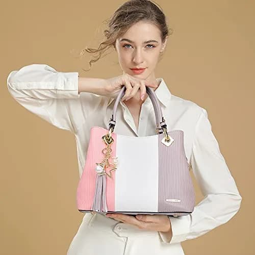 Pomelo Best Top-Handle Handbag for Women with Multiple Pockets | Stylish & Spacious (70-120 chars) thumbnail 8
