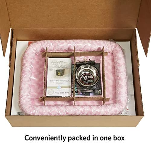 MidWest Homes for Pets Pink Animal_Cage 24-inch Starter Kit for Small Dogs | Complete Crate & Accessories thumbnail 3