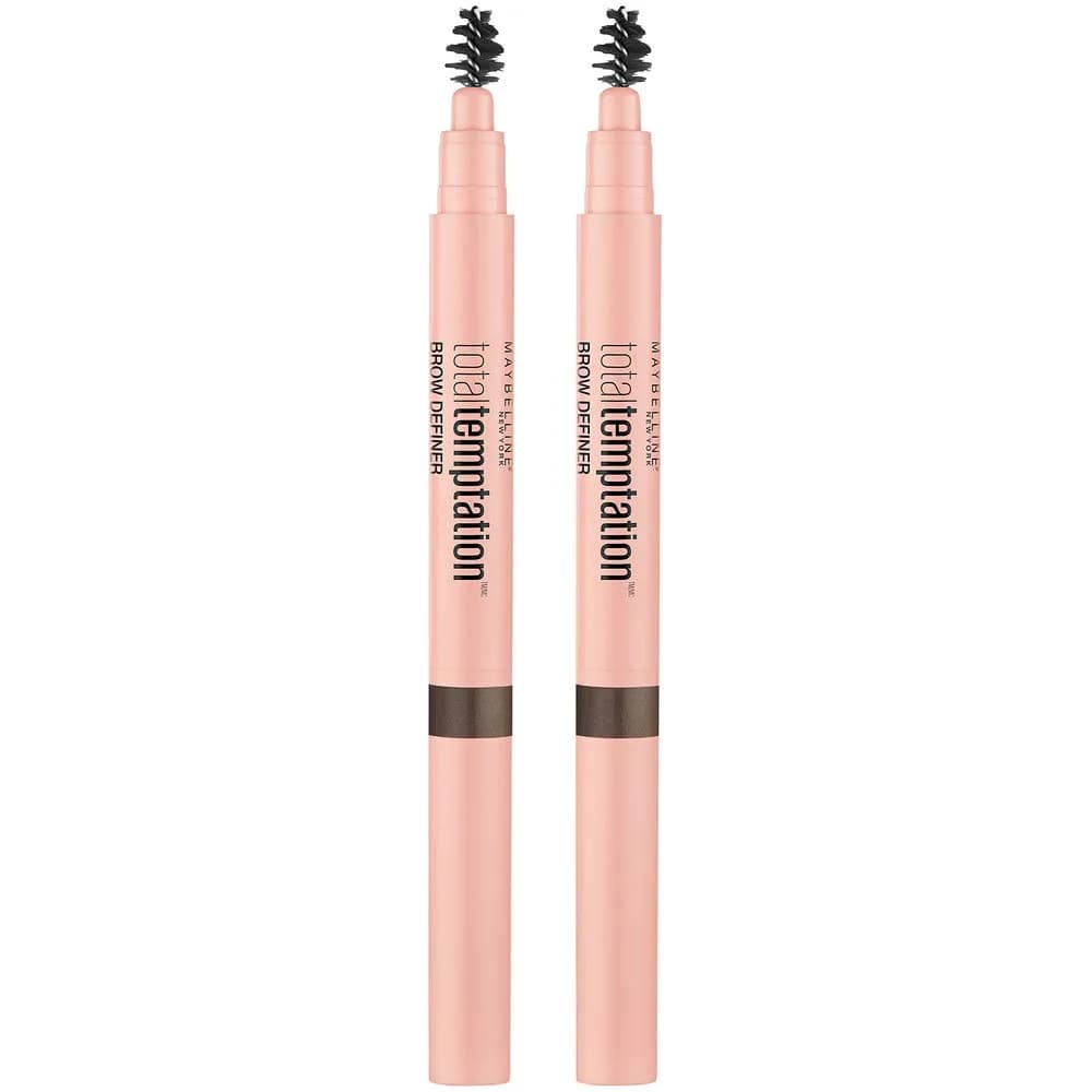 Maybelline Total Temptation Eyebrow Definer Pencil - Deep Brown, Pack of 2 - view 2