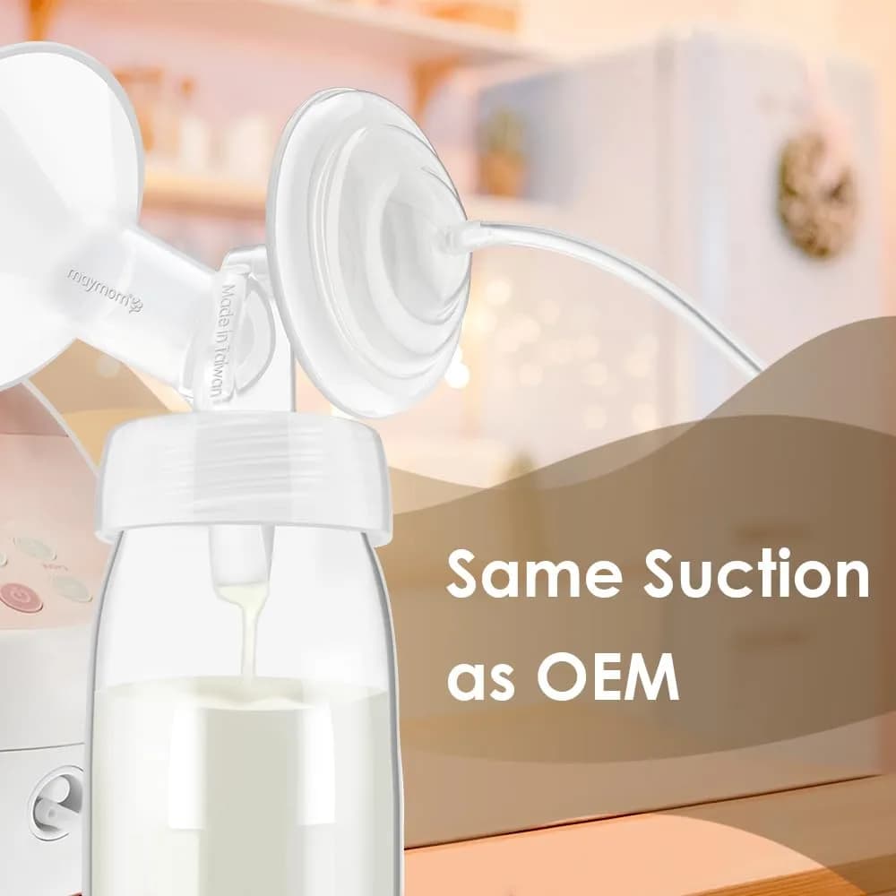 Maymom Duckbill Valves for Spectra S1/S2/9 Plus/Dew 350, Motif Luna, Ameda Mya/Pro - 5 Count | BPA-Free Silicone - view 5