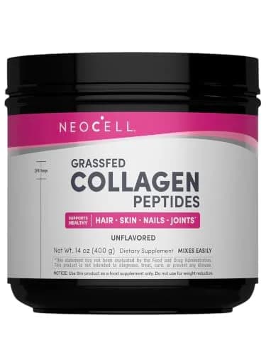 NeoCell Grassfed Collagen Peptides Powder 14 oz (397g) | Supports Hair, Skin, Joints & Nails thumbnail 1