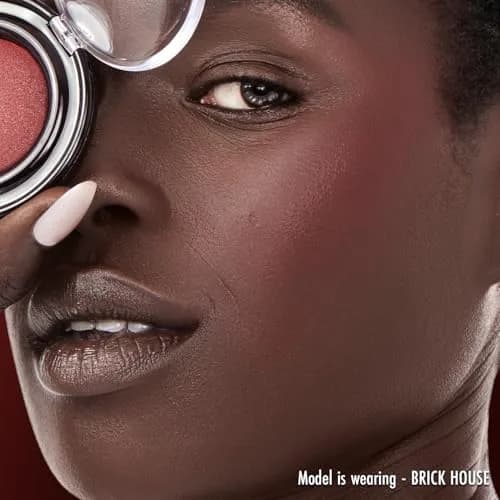 Black Radiance Artisan Color Baked Blush Makeup, Red Brick House 2.55g (0.09 oz) | Highly Pigmented & Blendable thumbnail 4