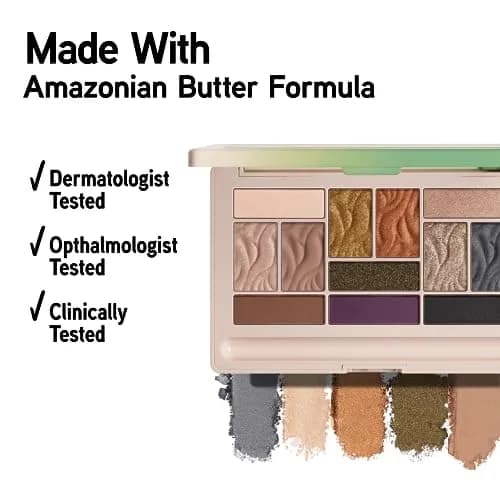Physicians Formula Murumuru Butter Eyeshadow Palette Sultry Nights 12 Shades | Ultra-Creamy Blendable Formula thumbnail 6