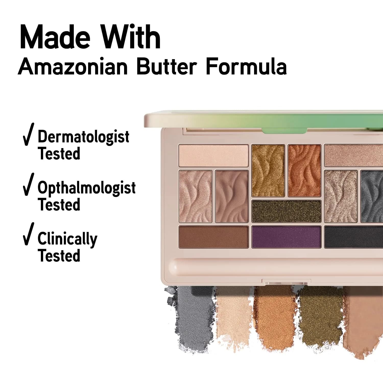 Physicians Formula Murumuru Butter Eyeshadow Palette Sultry Nights 12 Shades | Ultra-Creamy Blendable Formula - view 6