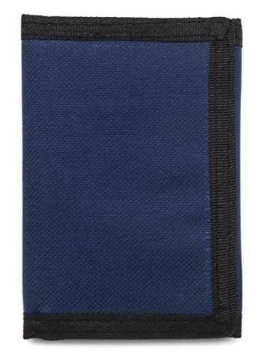 AI-DEE Blue RFID Trifold Canvas Outdoor Sports Wallet for Kids with Hook & Loop Closure - view 3