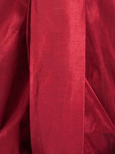 Royal Kurta Men's Silk Blend Dhoti Red | Free Size (44 inches) thumbnail 4