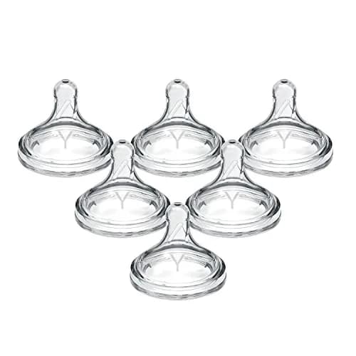 Dr. Brown's Wide-Neck Y-Cut Nipple 6-Pack, 4.2 oz (119 g) | Clinically Proven Anti-Colic Flow thumbnail 1