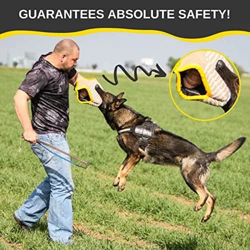 YES4QUALITY Dog Bite Sleeve for Large Dogs | Heavy Duty Canine Training Gear (20x12") thumbnail 7