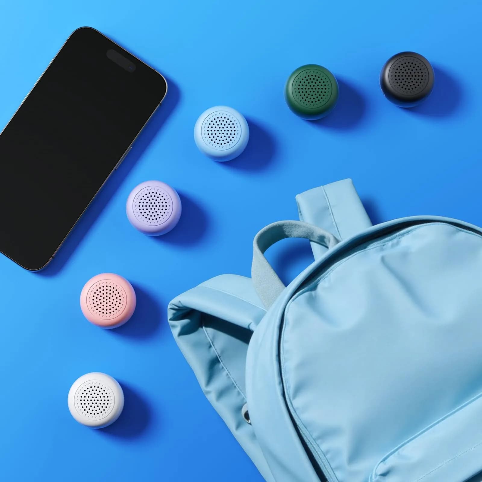 MOMOHO Mini Bluetooth Speaker Blue 40mm (1.4in) | Personal Sound Space for Travel & Calls - view 6