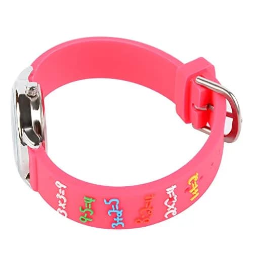 Venhoo Kids Watch for Girls, 3D Cartoon Analog Wrist Watch, Silicone Strap, Waterproof, Ages 3-8 | Educational & Durable thumbnail 4