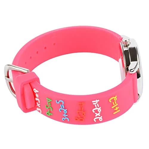 Venhoo Kids Watch for Girls, 3D Cartoon Analog Wrist Watch, Silicone Strap, Waterproof, Ages 3-8 | Educational & Durable thumbnail 5