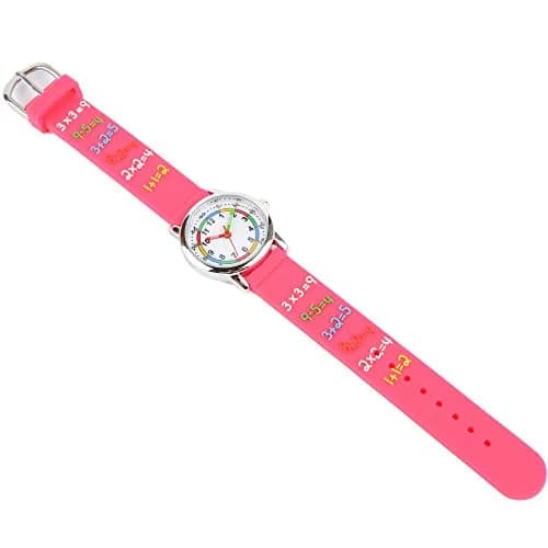 Venhoo Kids Watch for Girls, 3D Cartoon Analog Wrist Watch, Silicone Strap, Waterproof, Ages 3-8 | Educational & Durable thumbnail 6