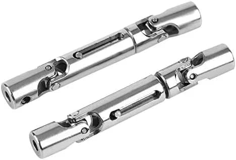 Dilwe RC Car Drive Shaft 2 Pcs Metal Universal for WPL 1/16 Scale RC Military Truck | Durable Upgrade Part thumbnail 11