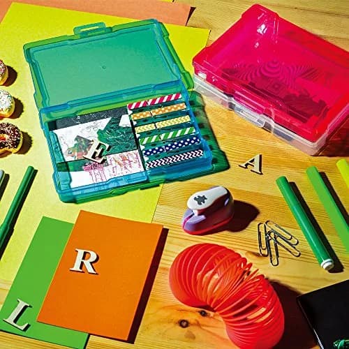 novelinks Photo Storage Box with 16 Inner Cases | 14.8"W x 12"L x 5.1"H (37.6cm x 30.5cm x 13cm) thumbnail 7