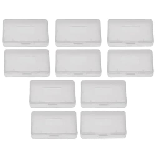 Zerone 10pcs Transparent Anti Dust Cartridge Game Case Box for GBA | Compact & Durable thumbnail 1
