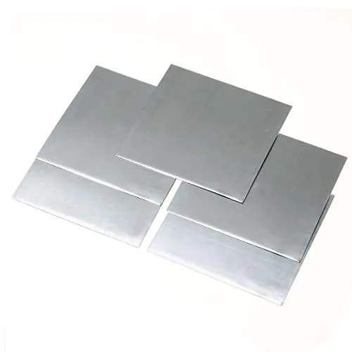 SKYPRO 99.9% Pure Zinc Zn Sheet Plate Metal Foil 100mm x 100mm x 0.5mm | 5 Pcs for Science Lab Experiments thumbnail 3