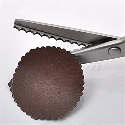 Price Xes Fabric Pinking Shears - Serrated Scalloped Stainless Steel for Sewing & Crafts | 7mm thumbnail 4