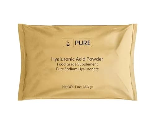 PURE ORIGINAL INGREDIENTS Hyaluronic Acid Powder 1 Oz | Hydrating Skin & Support for Hair, Bones & Joints thumbnail 1