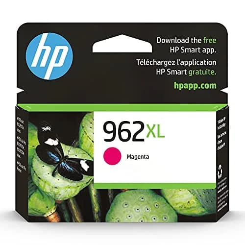 HP 962XL Magenta High-Yield Ink Cartridge | 1600 Pages | Fade-Resistant Documents thumbnail 1