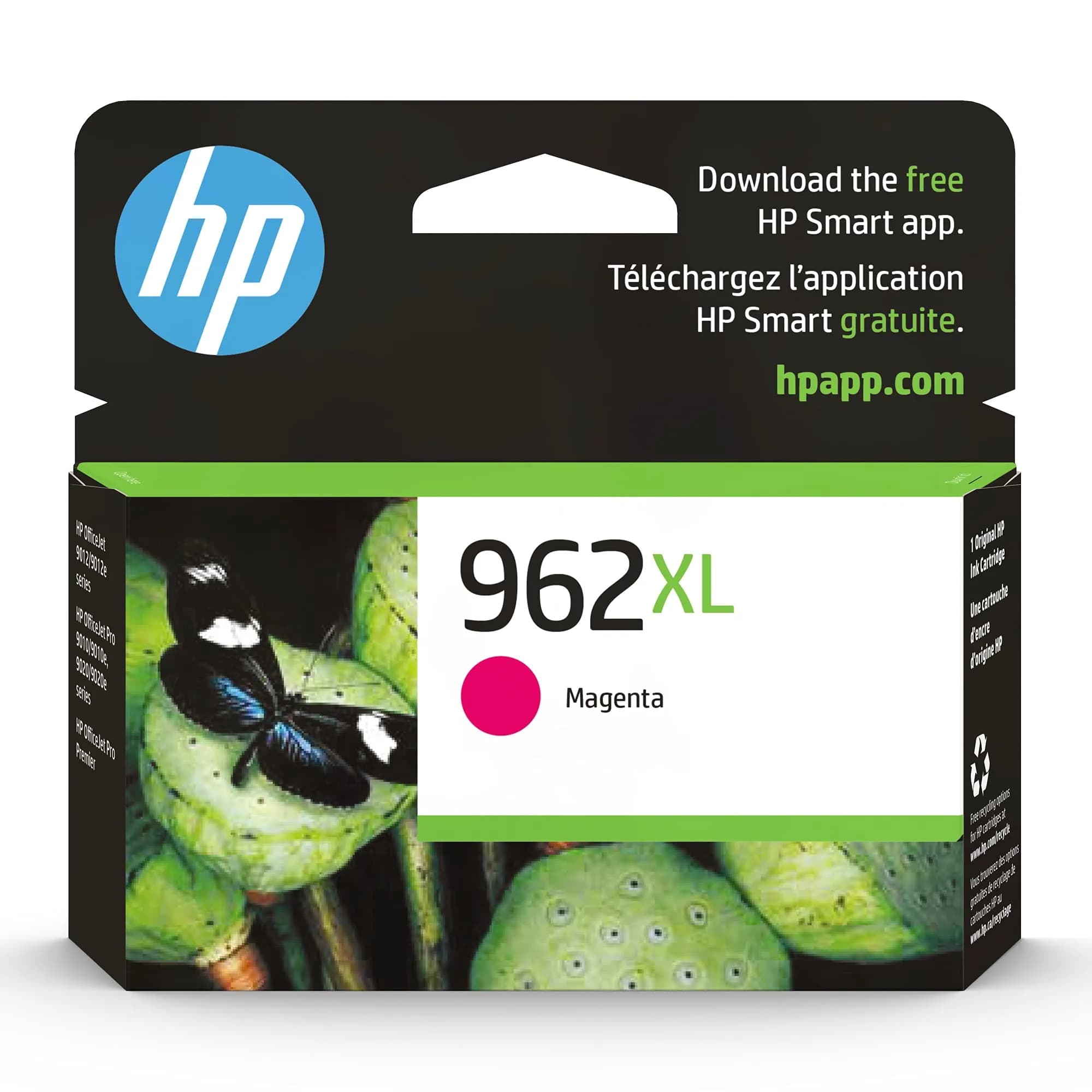 HP 962XL Magenta High-Yield Ink Cartridge | 1600 Pages | Fade-Resistant Documents - main product image