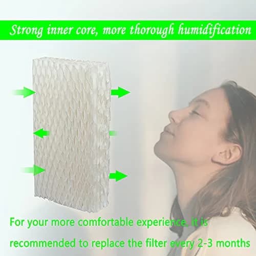 Mumaxun 3-pack Replacement Humidifier Wick Filters WF813 | Compatible with Cool Mist Humidifiers in India thumbnail 5
