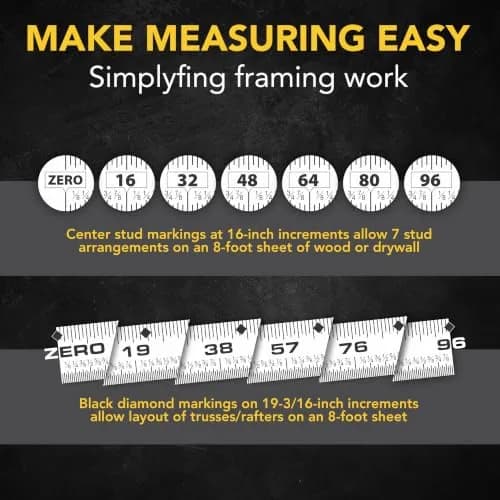 LEXIVON 2 in 1 Digital Laser Tape Measure 130ft (40m) | AutoLock & Backlit LCD thumbnail 6