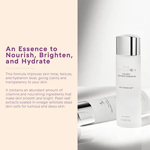 MISSHA Time Revolution The First Treatment Essence RX 150ml (5.07 Fl Oz) | Korean Skincare for Hydration & Tone thumbnail 6
