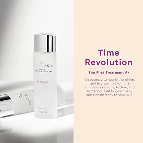MISSHA Time Revolution The First Treatment Essence RX 150ml (5.07 Fl Oz) | Korean Skincare for Hydration & Tone thumbnail 2