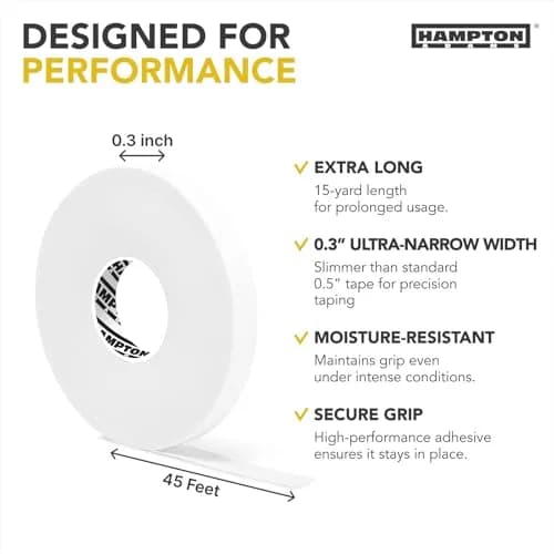 Hampton Adams Pro Finger Tape 360 ft (109.7 m) | Non-Slip Grip for BJJ, Climbing & Volleyball thumbnail 2