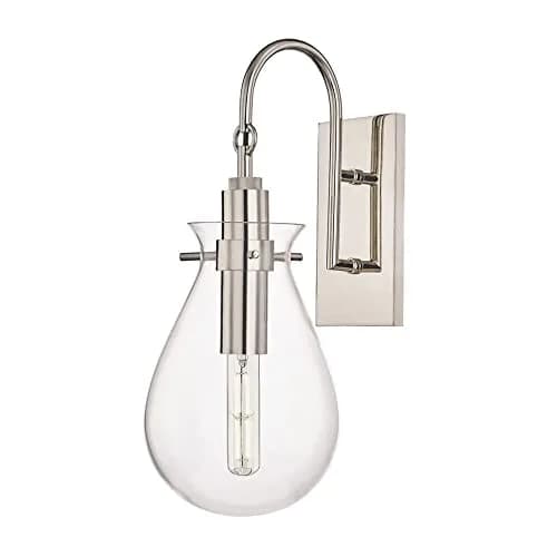Hudson Valley Lighting Ivy 1-Light Wall Sconce | Aged Brass Finish | Damp-Rated for Bathroom Use thumbnail 4
