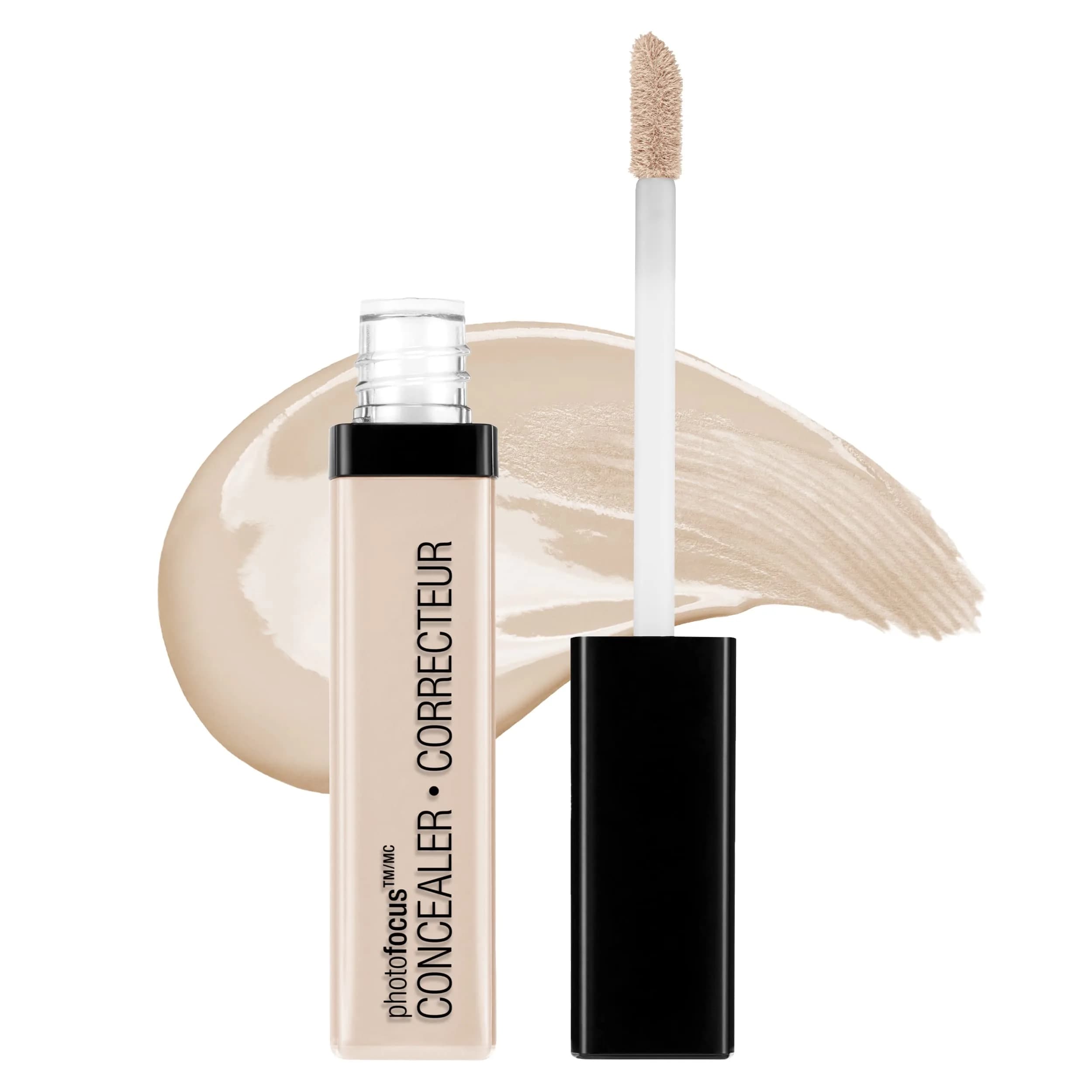 wet n wild Photo Focus Concealer Fair Beige 10ml (0.33 Fl Oz) | Brightens Skin Instantly - main product image