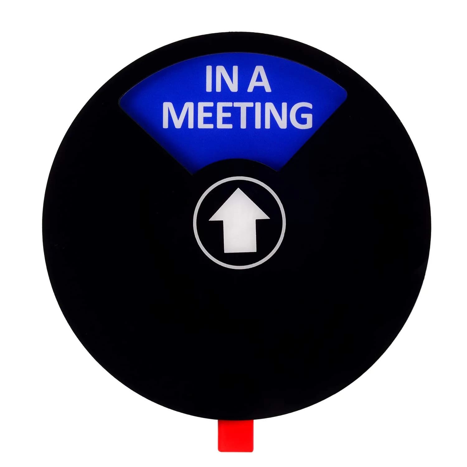 Kichwit Black Privacy Sign for Office Door, 5 Inch (12.7 cm) | 4-Status Sliding Sign - view 6
