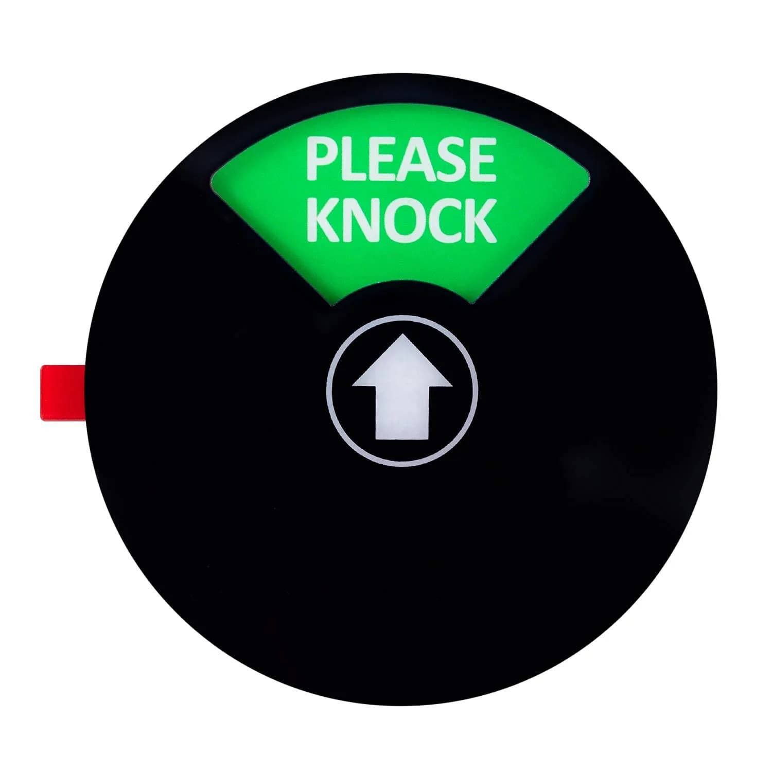 Kichwit Black Privacy Sign for Office Door, 5 Inch (12.7 cm) | 4-Status Sliding Sign - view 8