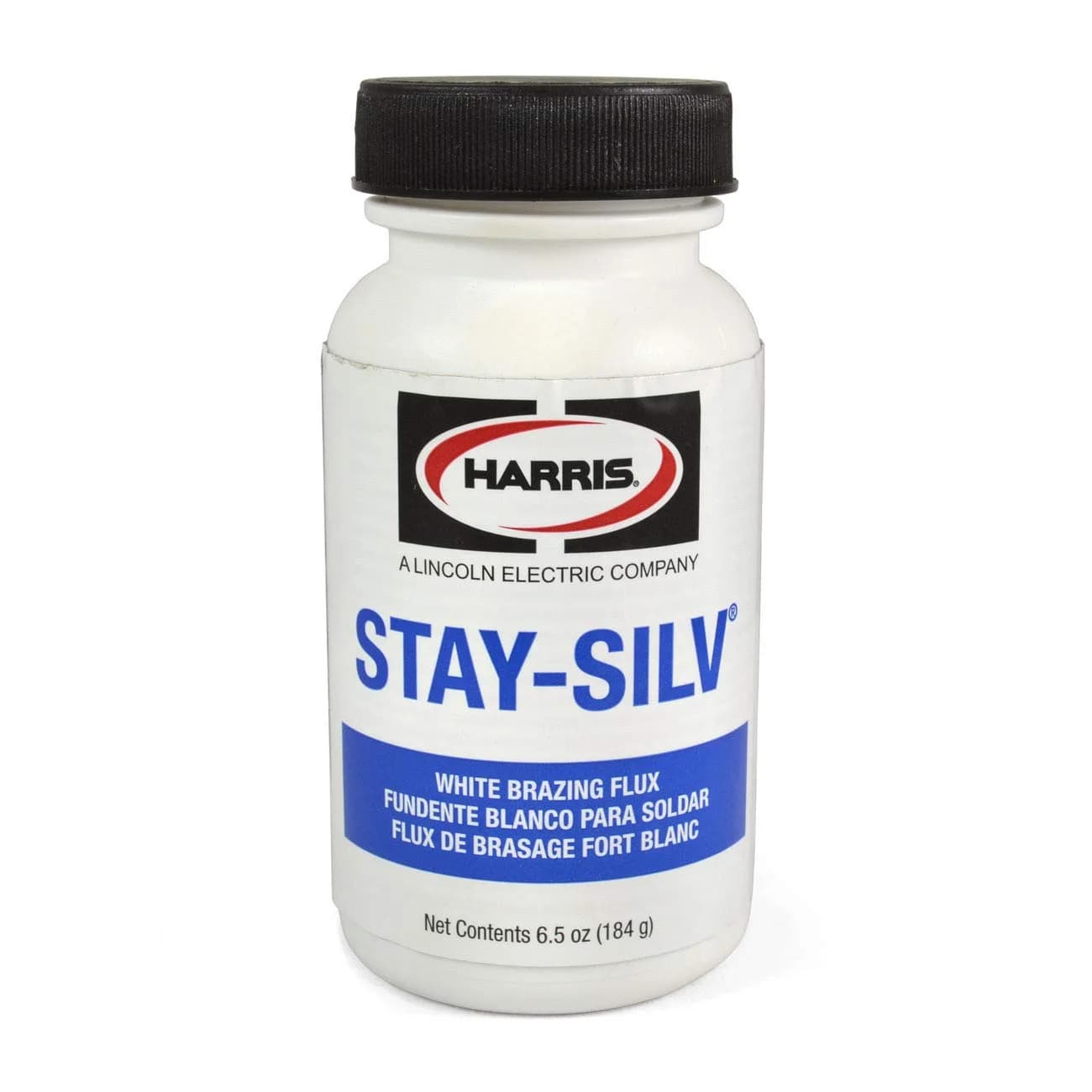HARRIS Stay-Silv Silver White Brazing Flux Paste for Hi Temperature | Low-Temp Silver Brazing Flux, 6.5 oz