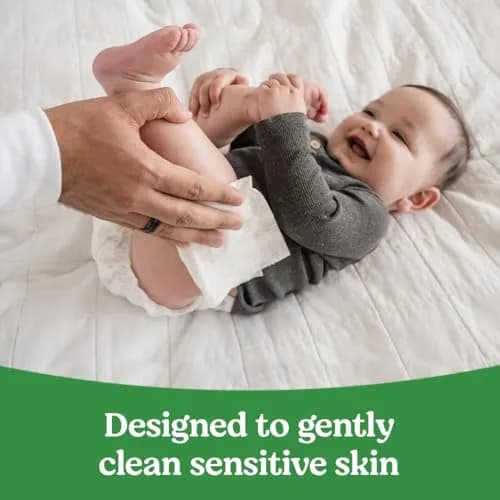 Huggies Natural Care Sensitive Baby Wipes Unscented 352 Wipes | Hypoallergenic, pH Balanced, Plant-Based thumbnail 2