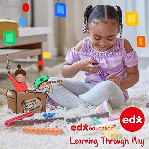Edx Education Pattern Blocks - Mini Jar Set of 120 | Develop Geometry, Fractions & Measurement Skills thumbnail 7