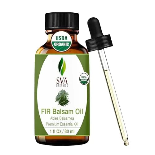 SVA Organics Fir Balsam Essential Oil - 1 Fl Oz (Pack of 1) - Pure & Natural Aroma thumbnail 1