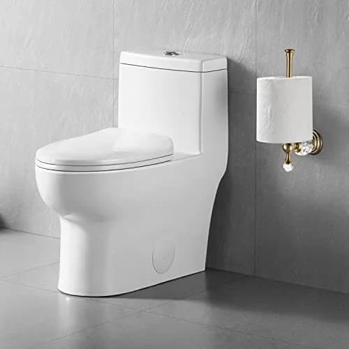 BATHSIR Crystal Toilet Paper Holder Gold Toilet Roll Holder Modern Bathroom Accessories Zinc Alloy Tissue Hanger Wall Mounted | Contemporary Style thumbnail 3