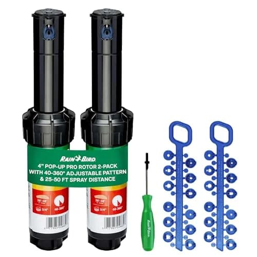 Rain Bird 5000 Rotor with Nozzle Tree 10 Pack | Adjustable, Durable, Professional Irrigation System thumbnail 1