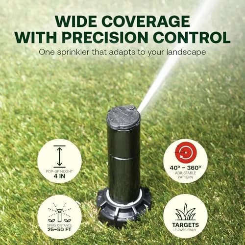 Rain Bird 5000 Rotor with Nozzle Tree 10 Pack | Adjustable, Durable, Professional Irrigation System thumbnail 3