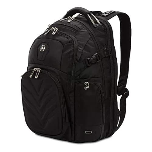 SwissGear 5709 ScanSmart Laptop Backpack | Fits Most 15 Inch Laptops & Tablets, TSA-Friendly, Water-Resistant thumbnail 1