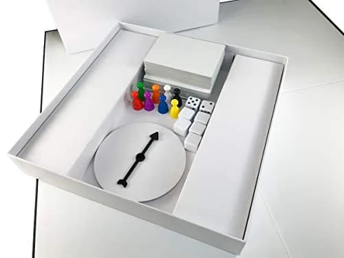 Apostrophe Games Create Your Own Board Game Kit, DIY Set with Blank Board & Game Pieces, 45.6cm x 45.5cm x 0.1cm | Educational & Non-Toxic thumbnail 4